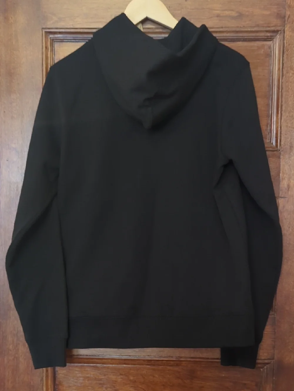 NWT Sandro Black Logo Hoodie Pullover Sweatshirt Size XS